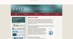 Desktop Screenshot of coso.org